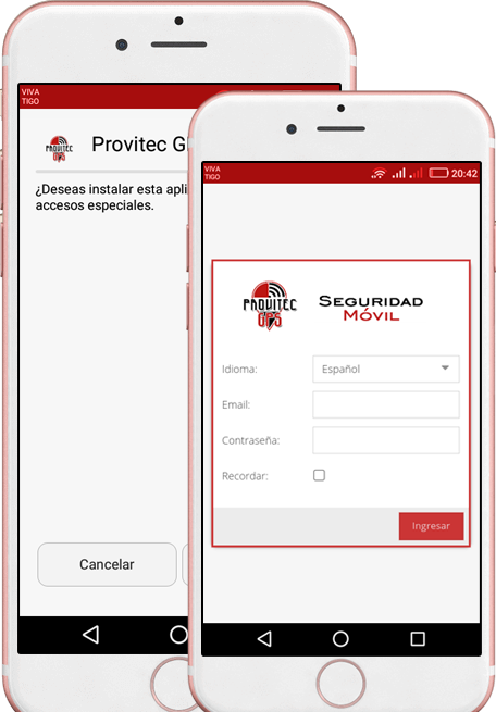 mobile screen